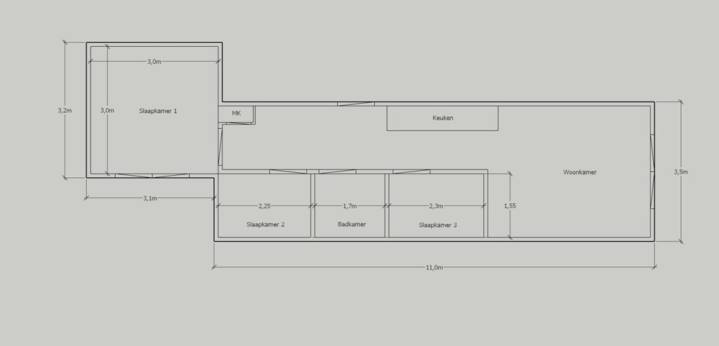 mediumsize floorplan